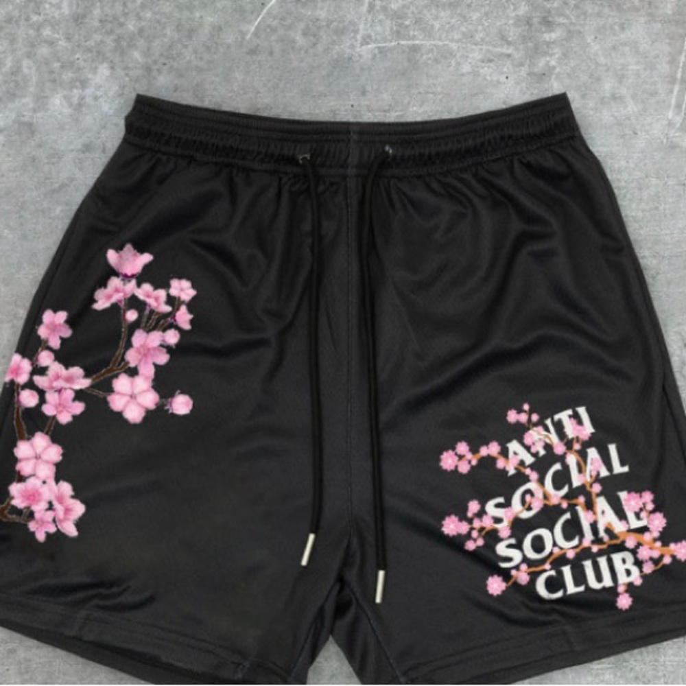Anti social social club drama club shorts